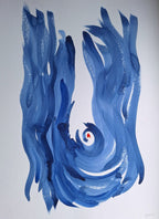 Aquarell "Aus Wasser und Geist"