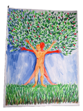 Aquarell "Baum des Lebens"