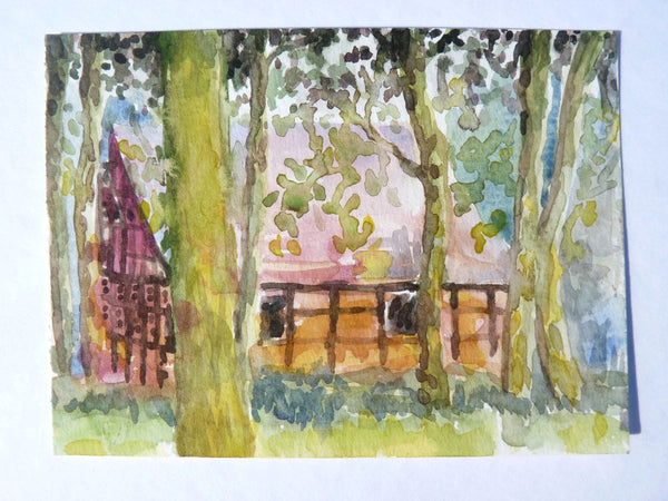Aquarell "St. Benedikt"