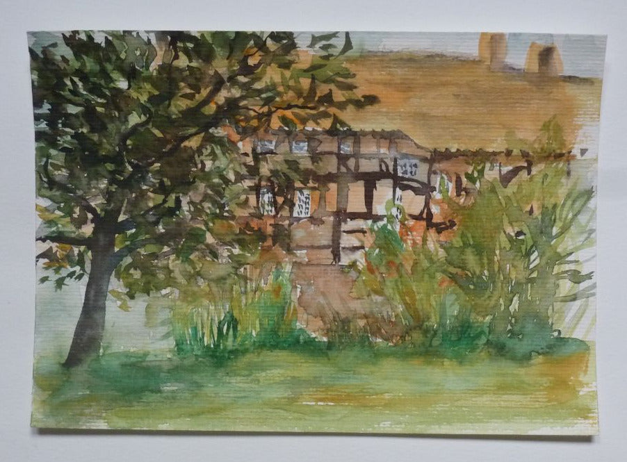 Aquarell "Gästepark"