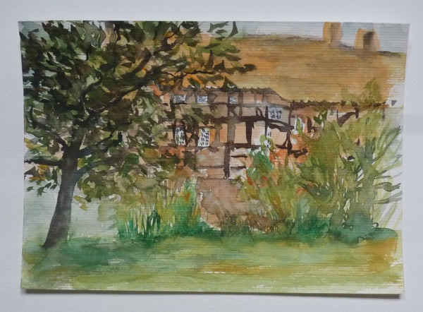 Aquarell "Gästepark"