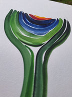 Aquarell "Kelch des Heils"