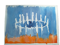 Aquarell  "Zusammen"