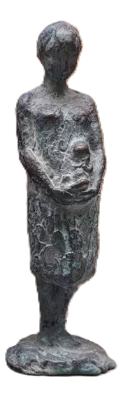 Skulptur "Mutter mit Kind"