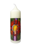 Folien-Osterkerze „Resurrexit“