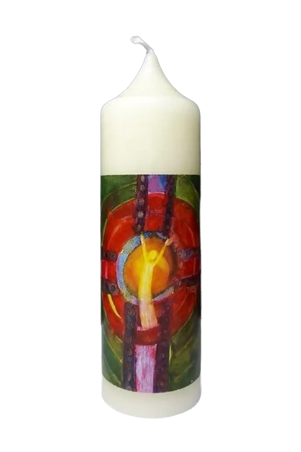 Folien-Osterkerze „Resurrexit“