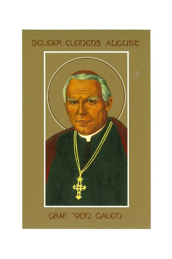 Ikonenkarte „Clemens August Kardinal von Galen“