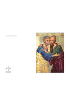 Ikonenkarte „Petrus und Paulus“