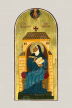 Ikone „Hl. Hildegard von Bingen“