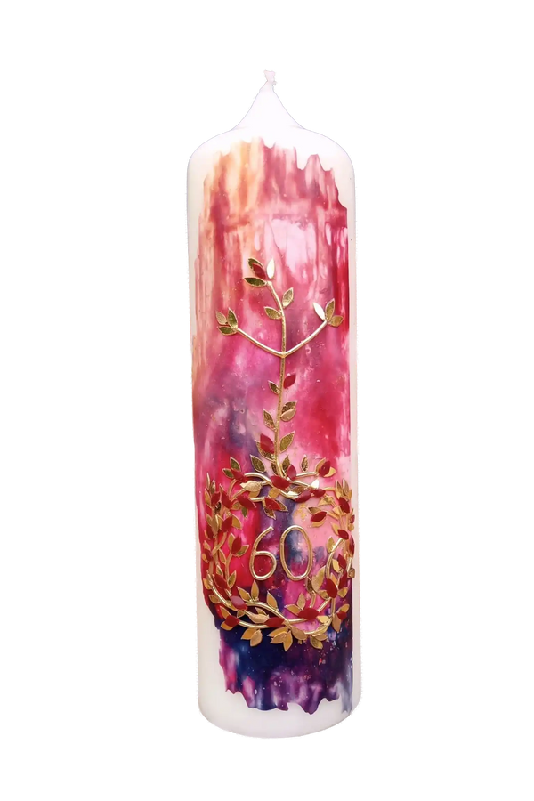 Kerze "Jubiläum" (8×30 cm)