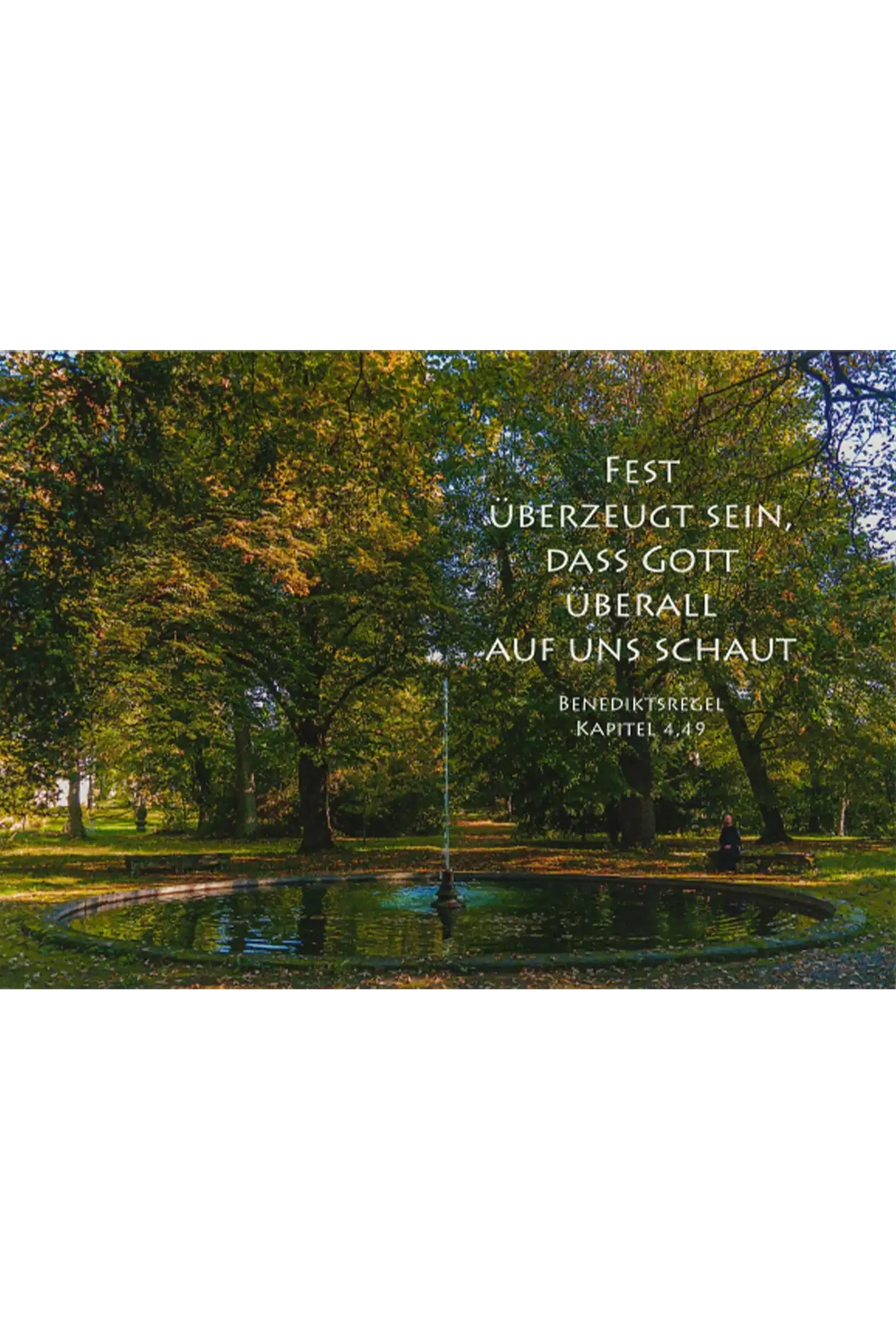 Impulskarte „… dass Gott auf uns schaut“
