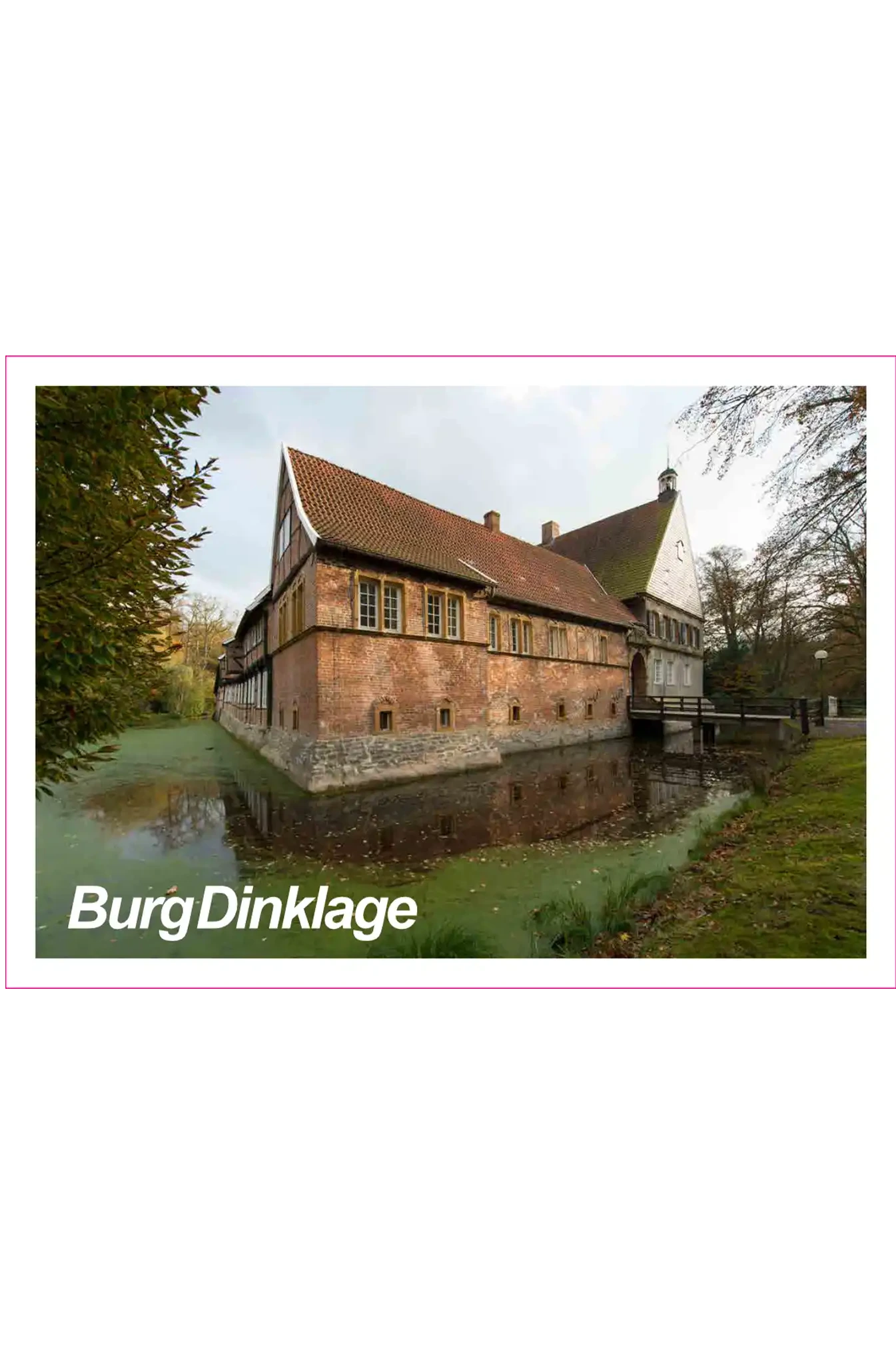 Postkarte „Burg Dinklage“