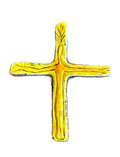 Keramik "Gelbes Kreuz"