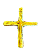 Keramik "Gelbes Kreuz"