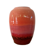 Keramik "Vase Rot-Rosé"