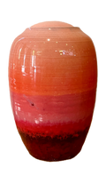 Keramik "Vase Rote-Rose"