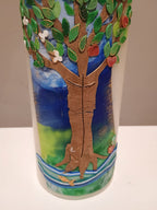 Familienkerze "Lebensweg" (8x40 cm)