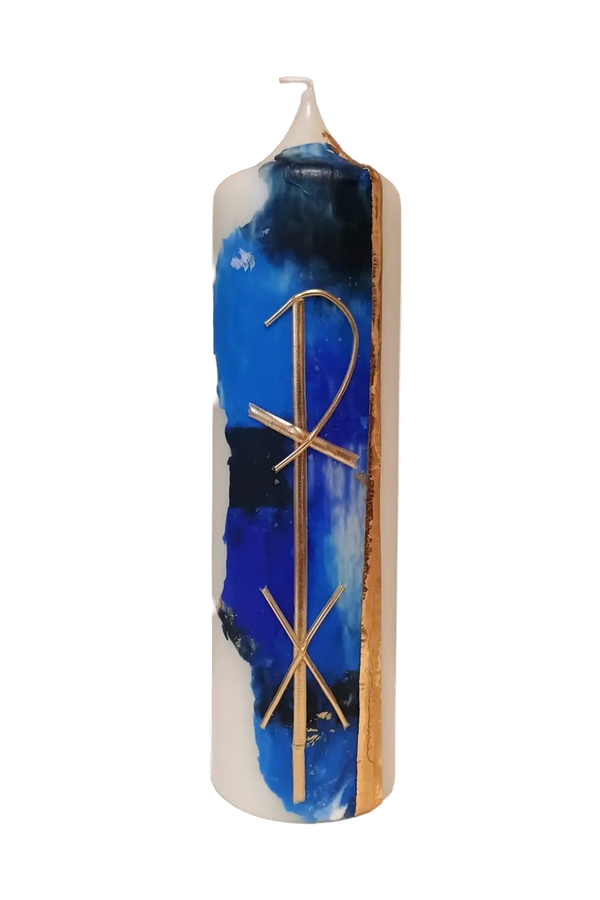 Kerze "Ostersegen" (7×25 cm)