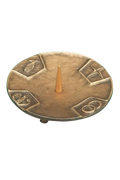 Bronzeleuchter "Vier Symbole"