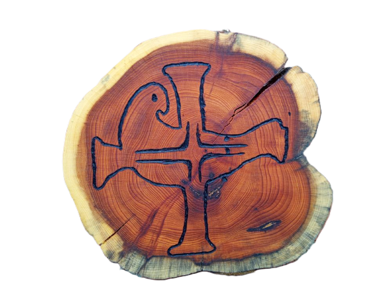 Baumscheibe "Taube"