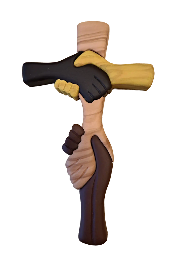 Holzkreuz "Freundschaft"