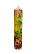 Osterkerze "Grüngold" (6×30 cm)