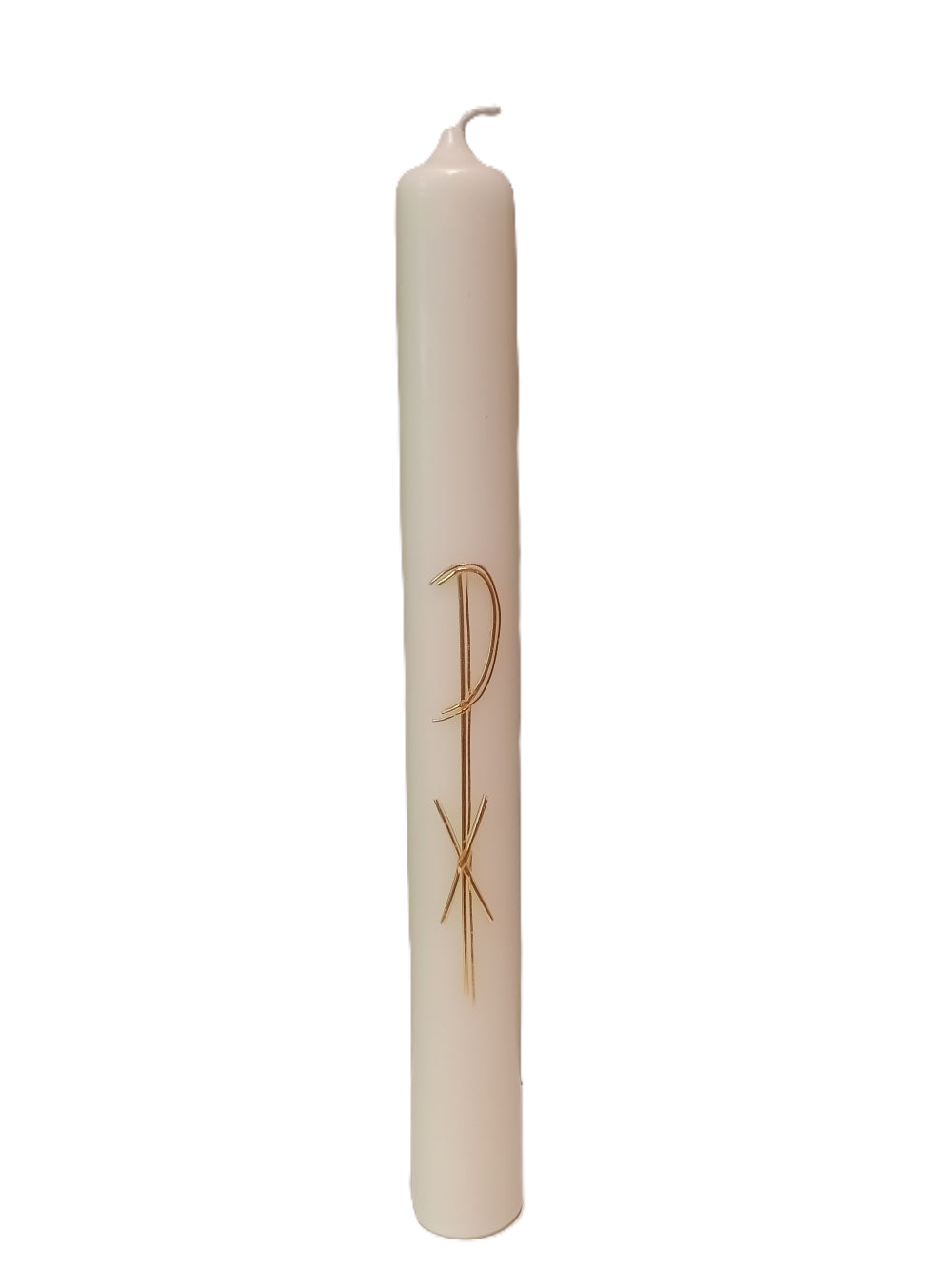 Taufkerze „Xiro mit Dopplelinie" (4 ×40 cm)