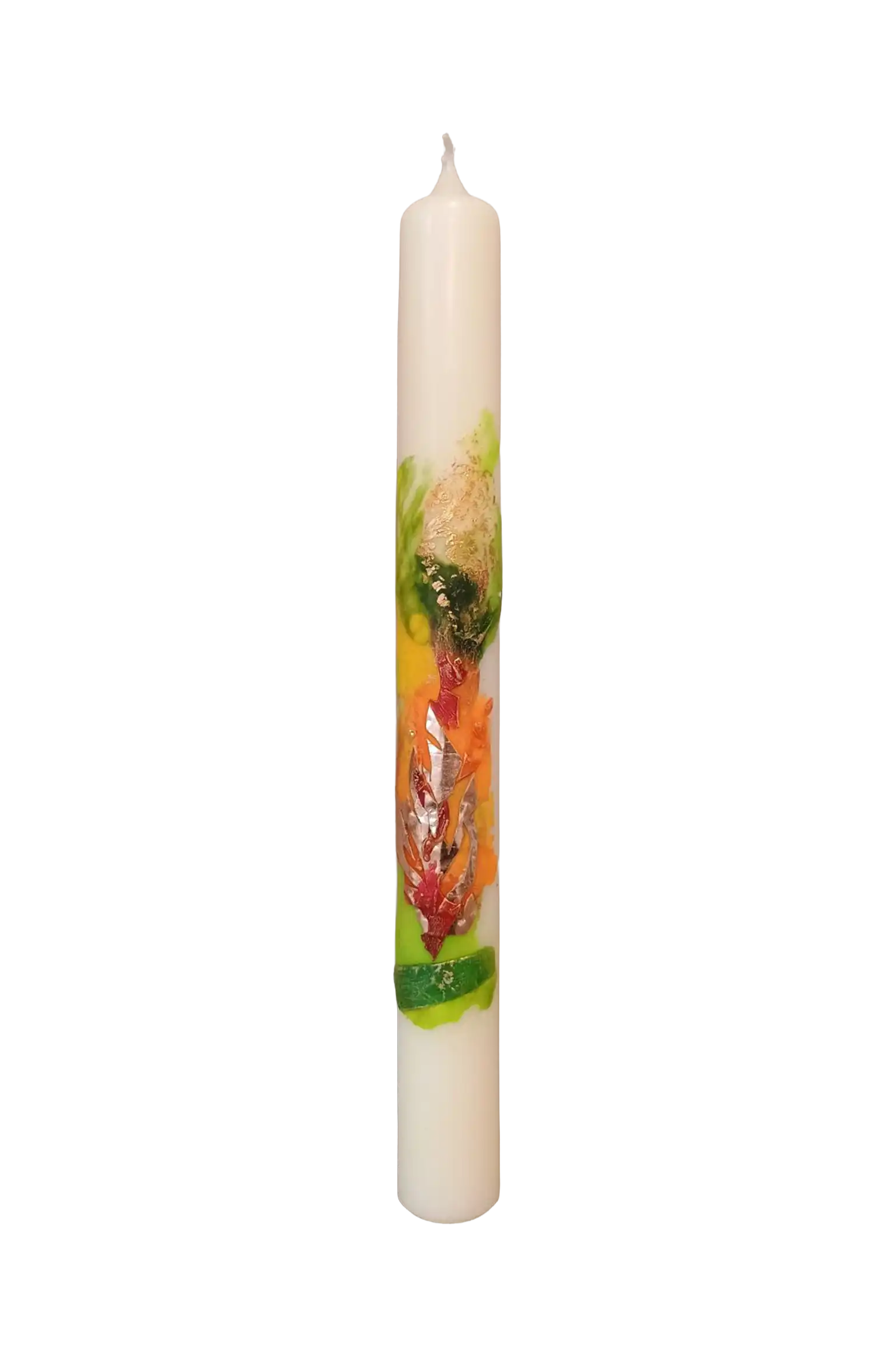 Firmkerze „Feuer" (4 ×40 cm)
