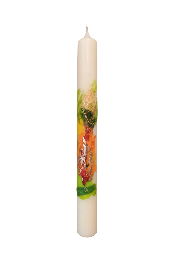 Firmkerze „Feuer" (4 ×40 cm)