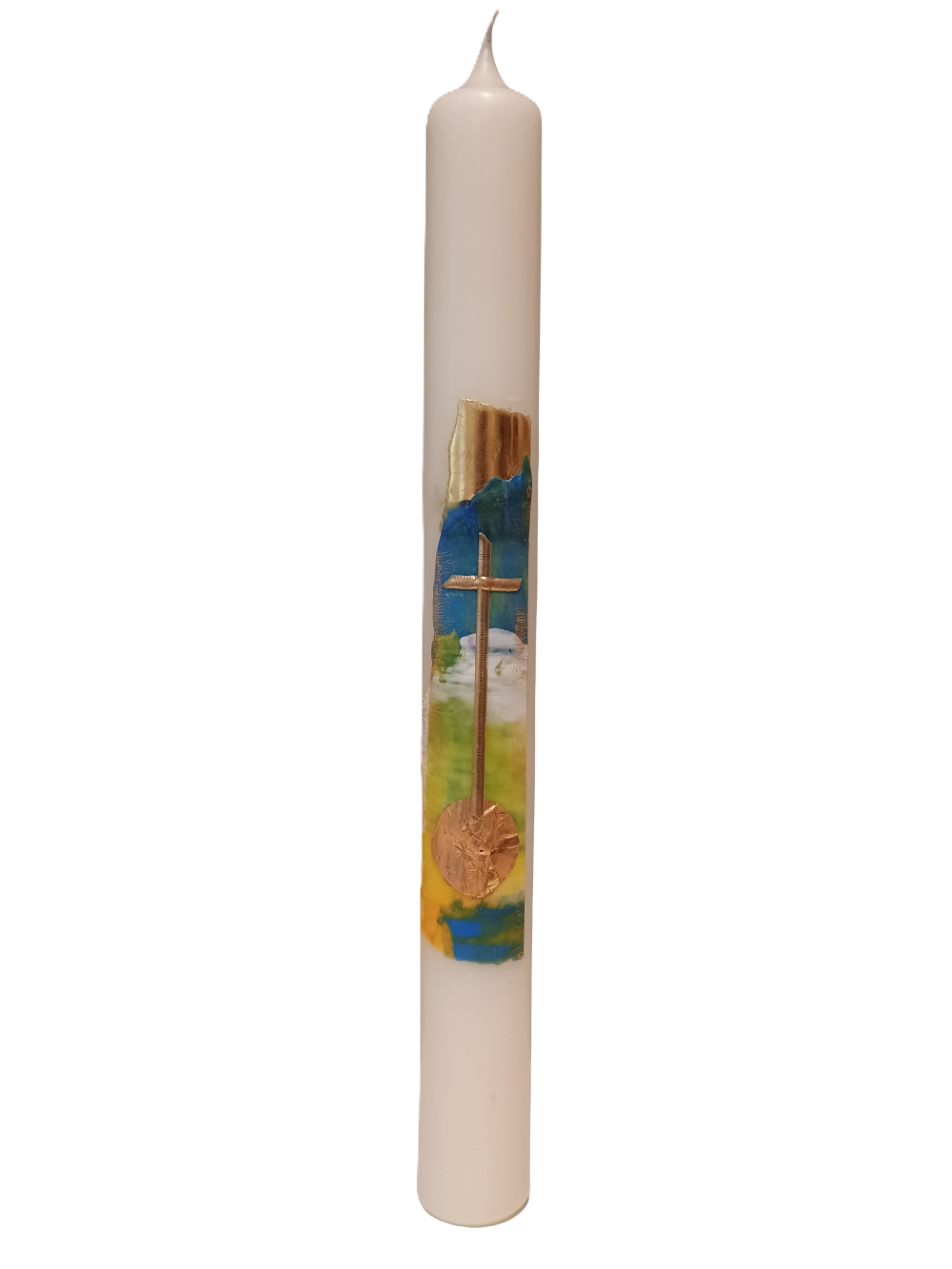 Taufkerze „Neuer Himmel A“ (4 ×40 cm)