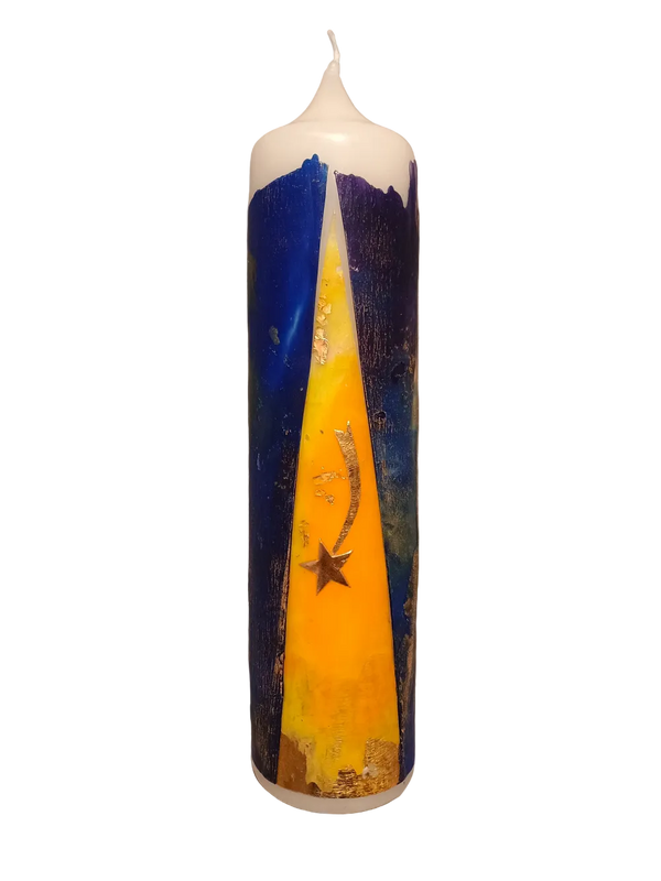 "Weihnachtsstern-C" (6x25 cm)