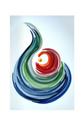 Kunstkarte „Empfangen in Herrlichkeit“