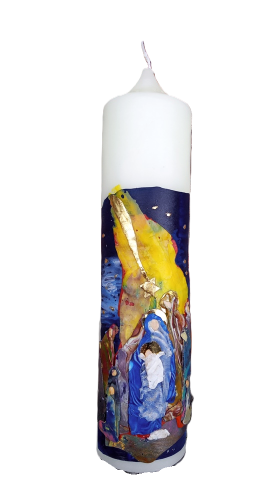 Weihnachtskerze "Christkind"