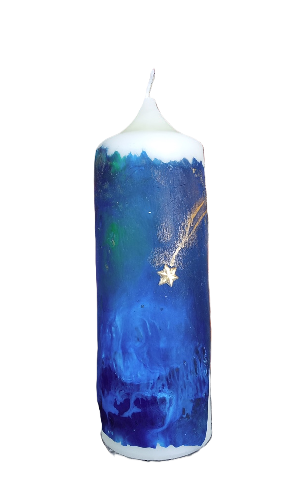 Weihnachtskerze "Weihnachtsstern"