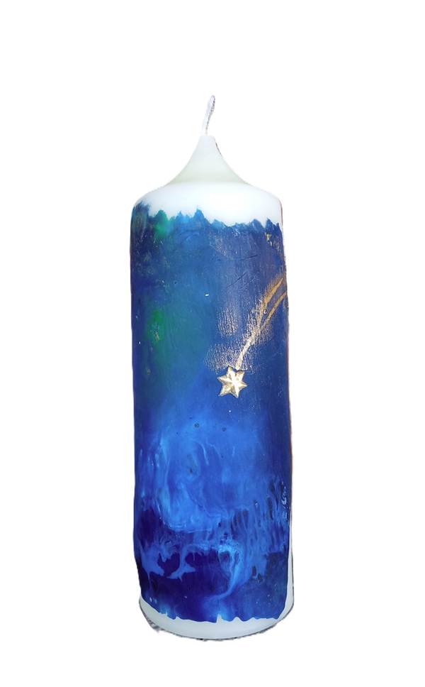 Weihnachtskerze "Weihnachtsstern"