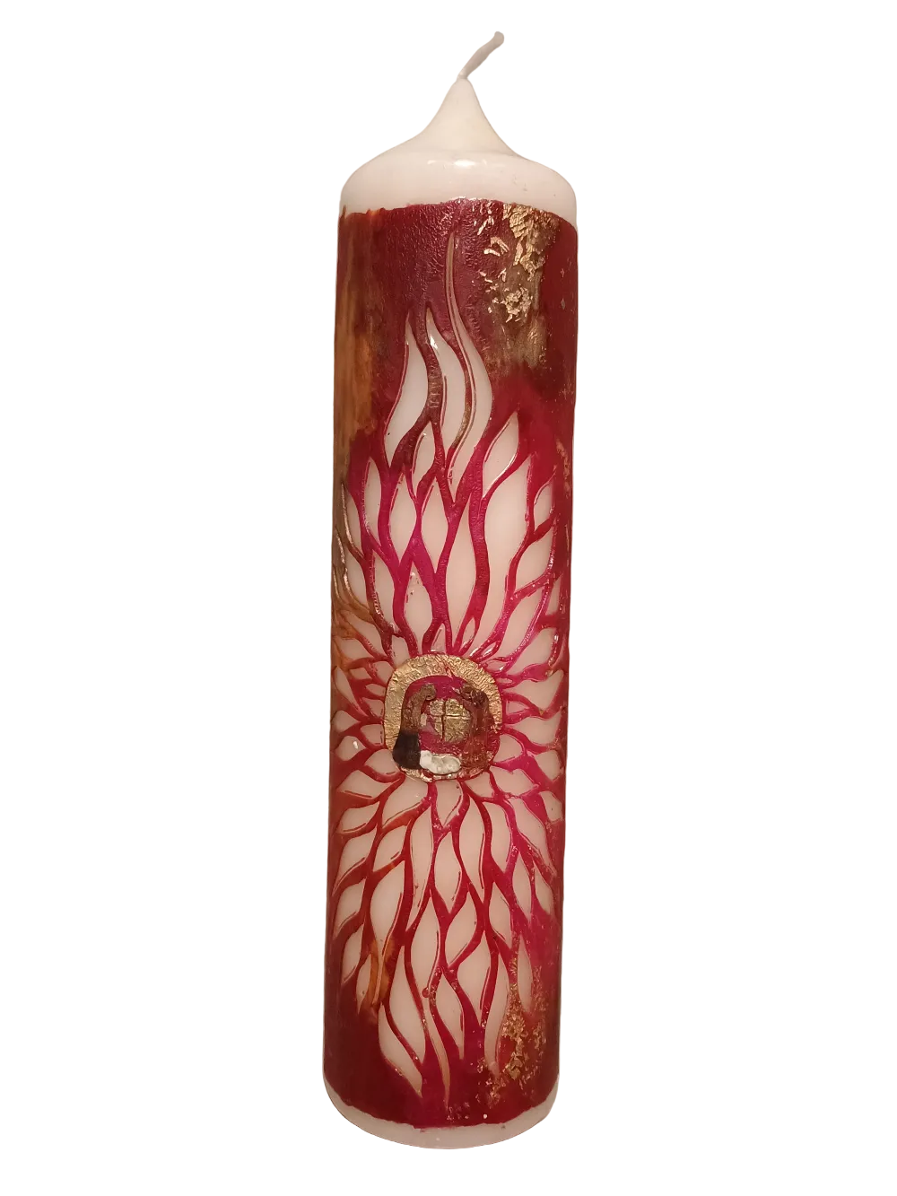 Weihnachtskerze  "Wunder" (7×30 cm)