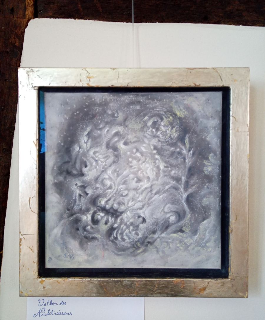 Malerei_Wolke des Nichtwissens