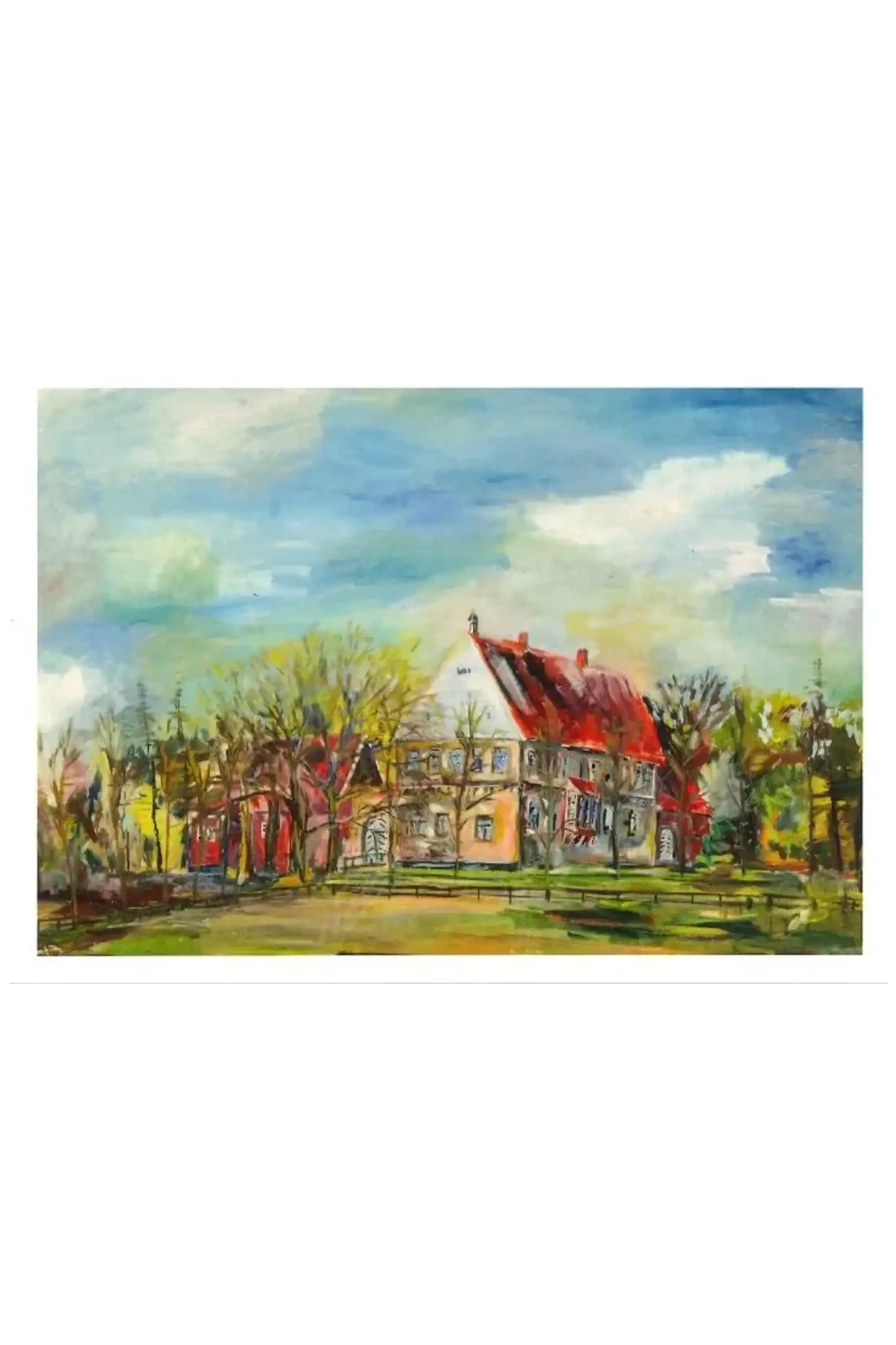 Kunstkarte „Burg Dinklage“