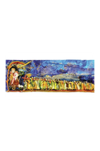Weihnachtskarte „Krippe und Kreuz“